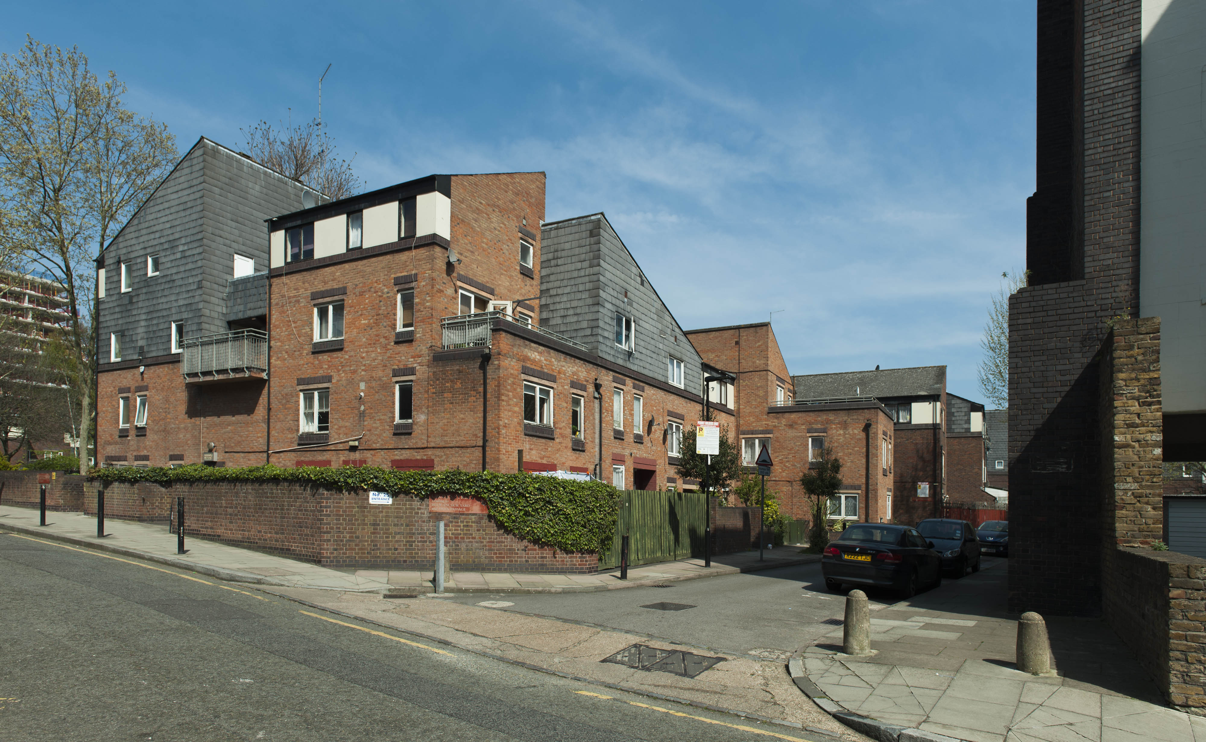 Survey of London 1723 Cartwright Street on the Royal Mint Estate